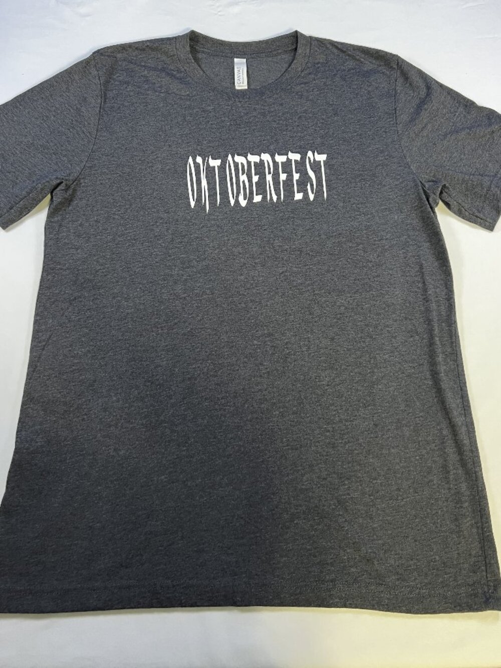 Octoberfest With Pumpkin Mickey Mouse on Back Woman’s Size L